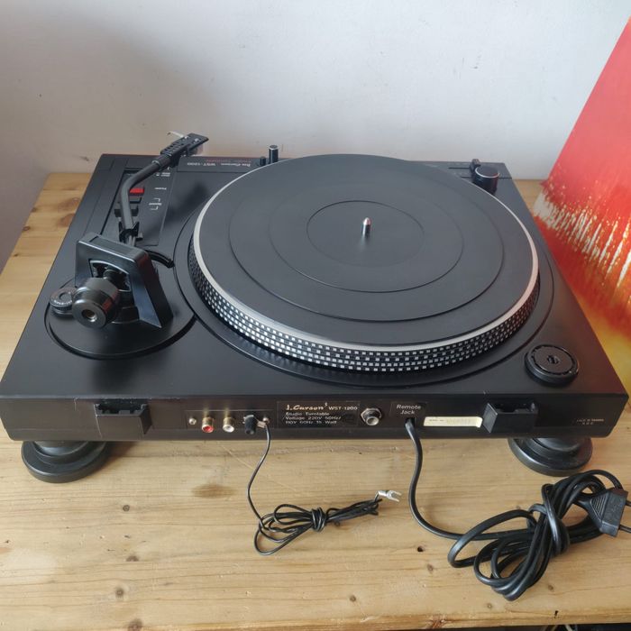 Pick up/dj/platan /Jim Carson WST-1200-studio turntable-direct drive-