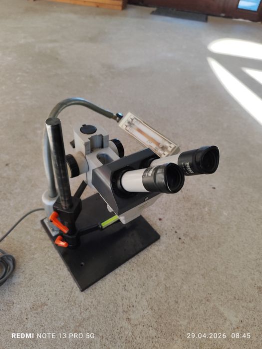 Vând Microscop Stereo Profesional ZEISS (West Germany) - Calitate Industrială pentru Atelier, Electronice sau Bijuterie