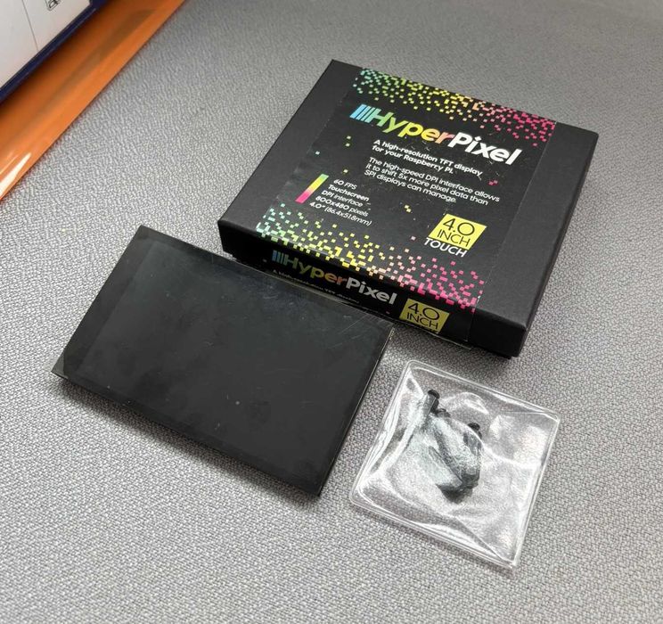 Ecran Raspberry Pi4 Hyper Pixel 4.0 cu Touchscreen
