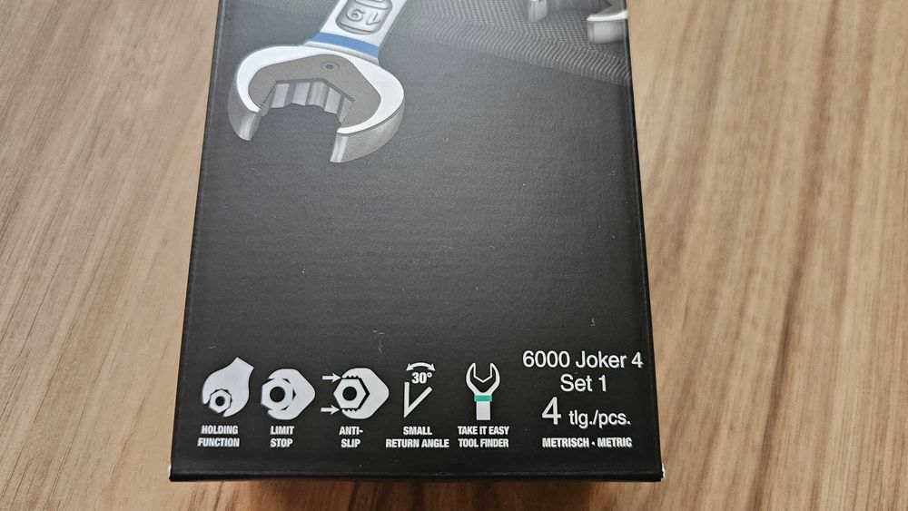 НОВ комплект ключове WERA 6000 Joker 4 set 1