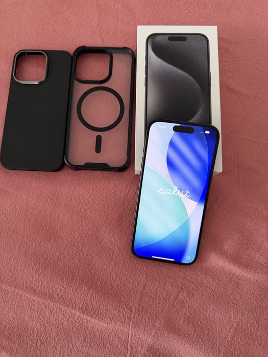 iPhone 15 Pro 128 GB, impecabil !