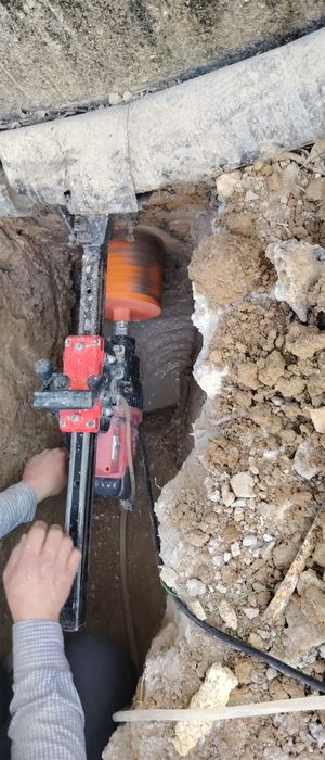 Devor teshish suxoy almaznoy koronka perforator beton teshish pilisos