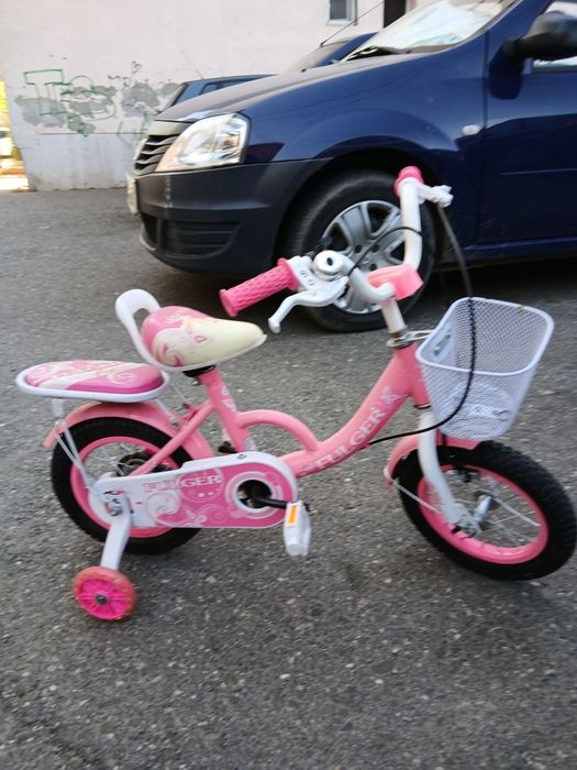 Bicicletă fete roz