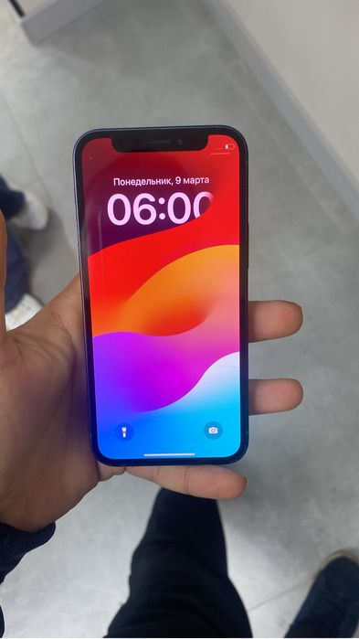 Iphone 12 mini сини