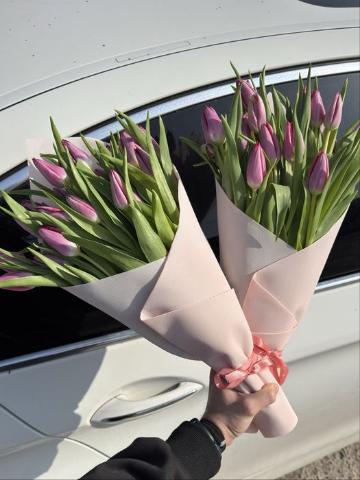 Тюльпаны букеты-розница