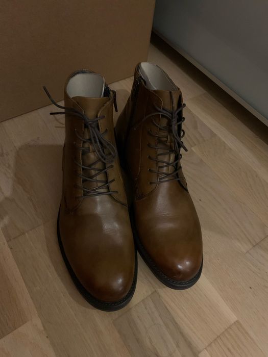 Кафяви боти Vagabond естествена кожа