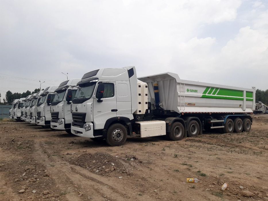 Янги Howo А7 Тягач 6×4 газивый ранги ок 12 газ балон