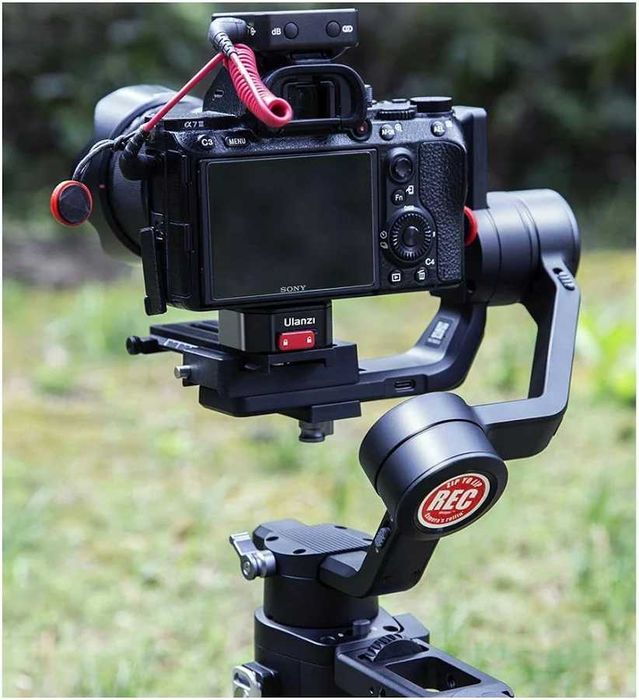 Placuta+Baza quick-release Ulanzi Fast Claw prindere metalica