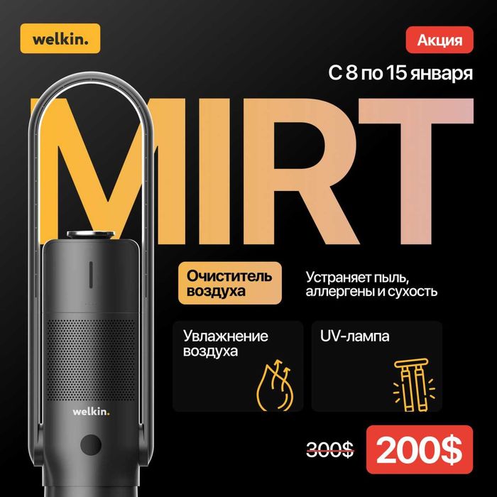 Очиститель воздуха Welkin Mirt