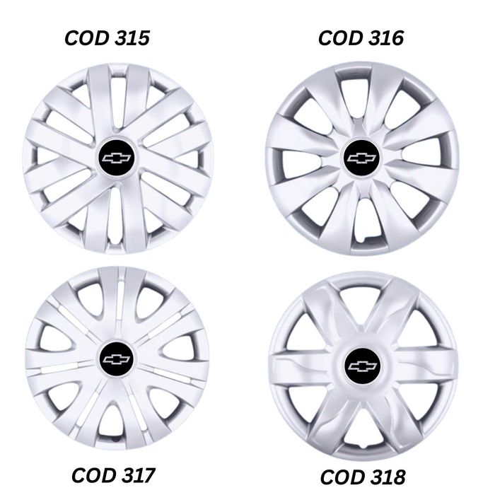 Capace roti R15 Chevrolet diverse modele, pentru jante de tabla