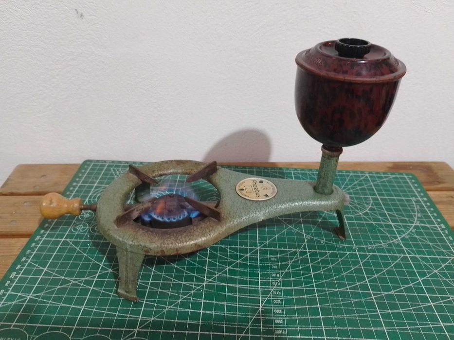 Mini aragaz camping vintage / Phoebus 34 -bioetanol