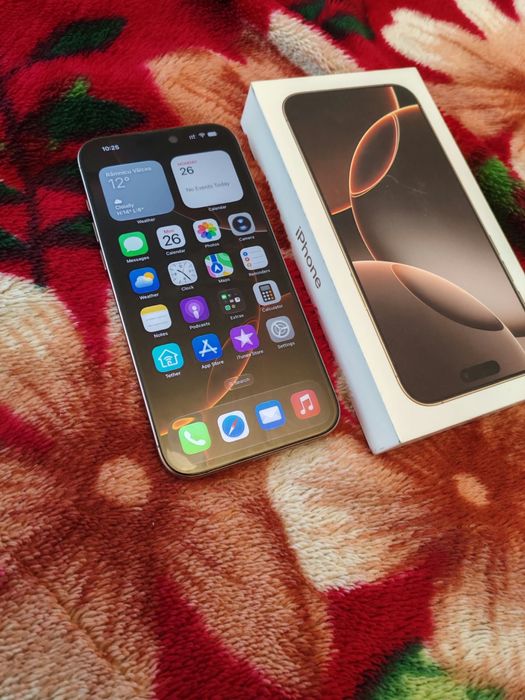 Iphone 16 pro Max 256 GB Desert Titanium baterie 91%