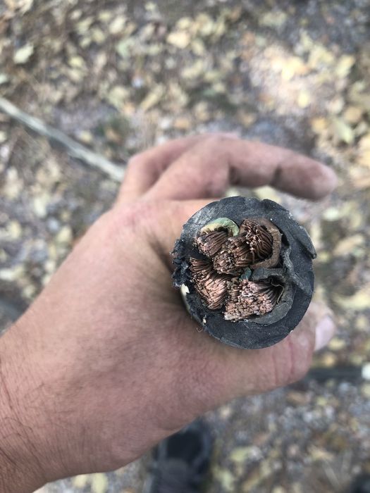 Кабель медный 4 х жильный