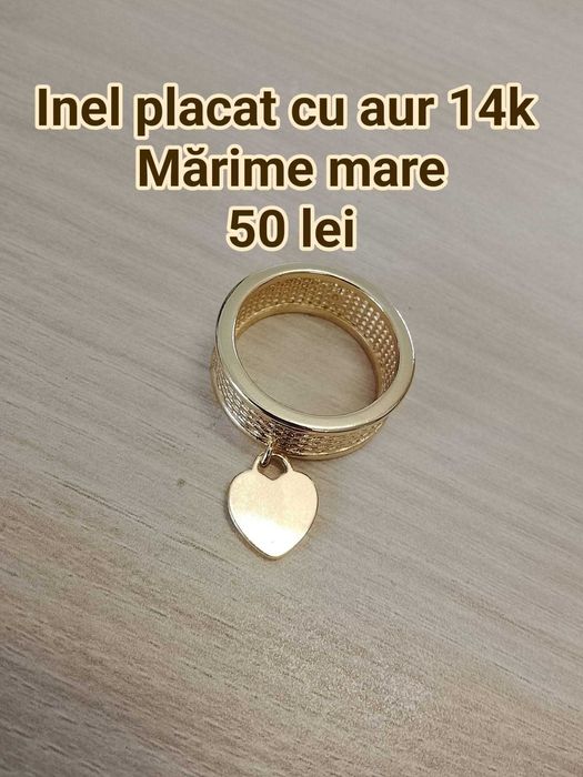 Bijuterii placate cu aur 14k