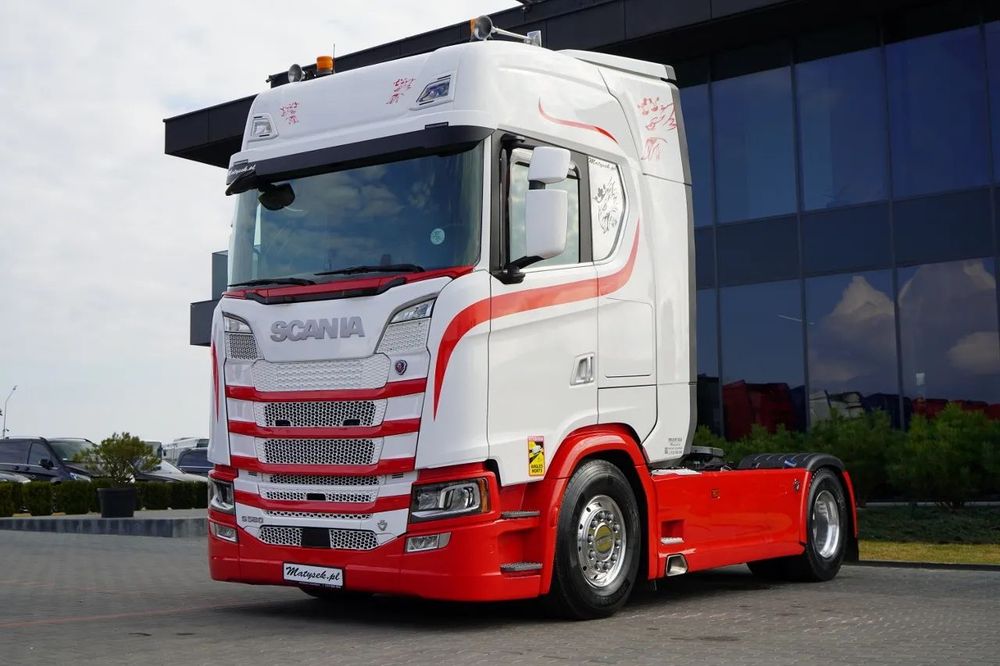 Scania S 580 / V8 / RETARDER / I-PARK COOL / FULL AIRMATIC / JANTE DIN ALIAJ / PIELE / ANVELOPE 100% /