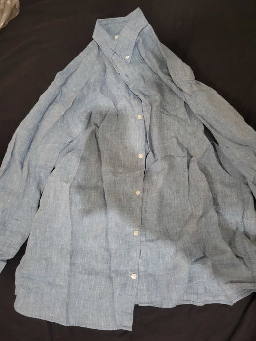 Риза 100% лен Abercrombie & Fitch размер XL - взимана за 75 евро, нова