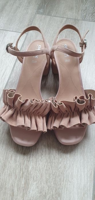 Sandale Geox Piele Intoarsa