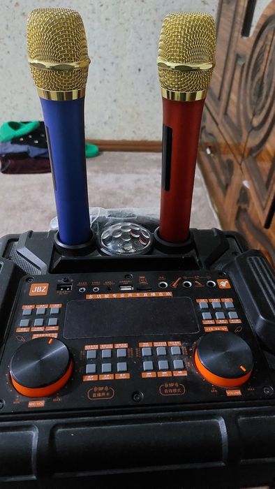 Колонка 2 микрофон бо янги