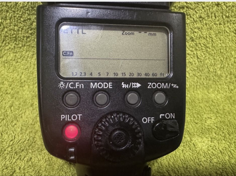 Blitz Canon Speedlite 580 EX II
