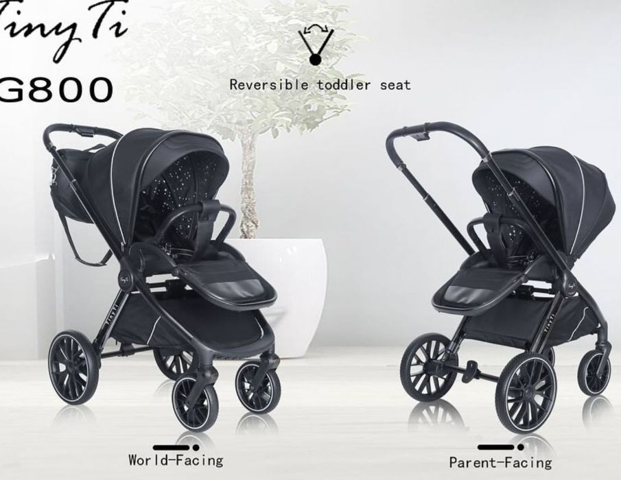 Универсальная коляска 3 в 1, бренд Tiny Ty G800.