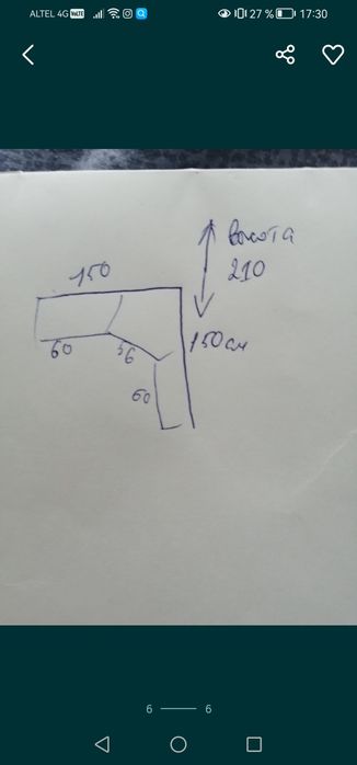 Угловой продам срочно