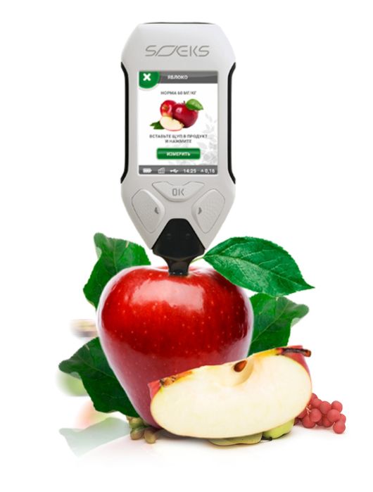 SOEKS Ecovisor F4 — Dozimetr/Nitrat test/Suv analizatori/EM o‘lchagich