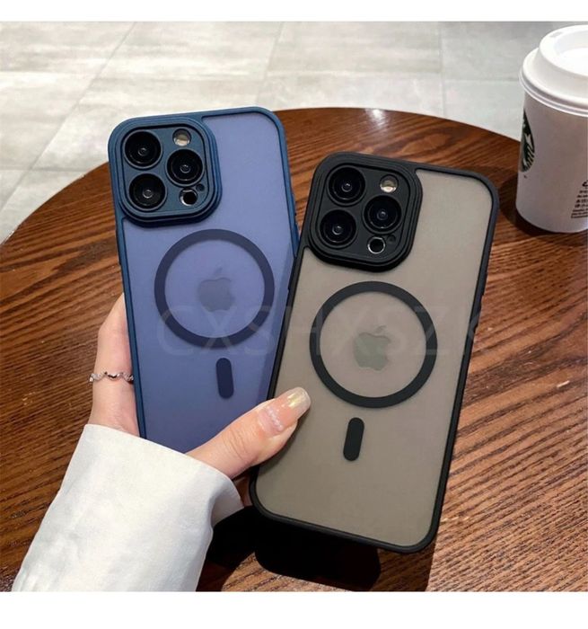 Iphone 15 / 15 PRO / 15 PLUS / 15 PRO MAX - Husa Magsafe Hybrid Mata