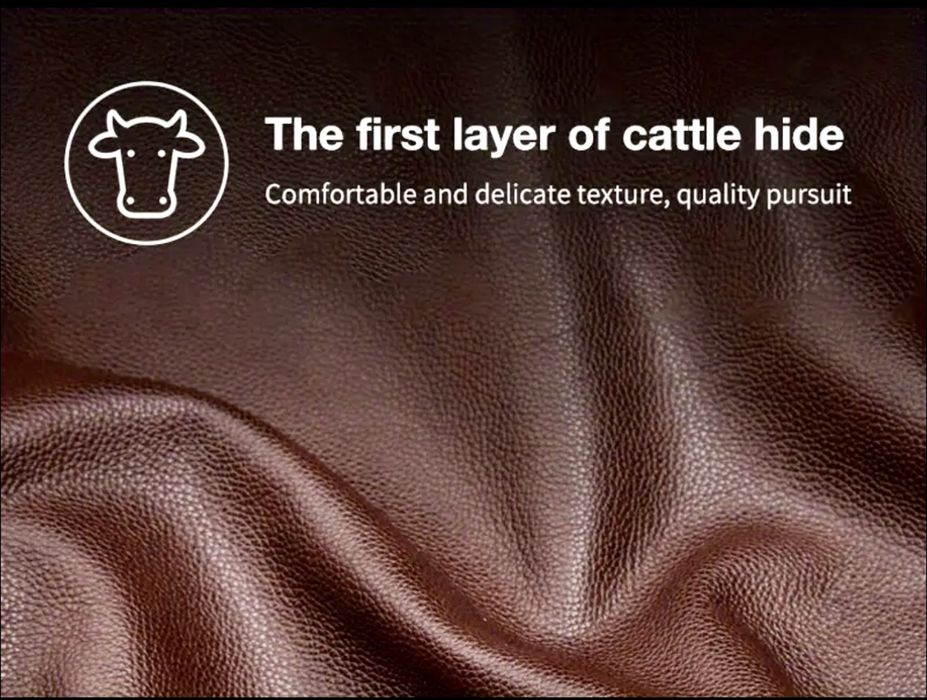 Мъжки големи и практични работни бизнес чанти /Черна и кафява ест.кожа