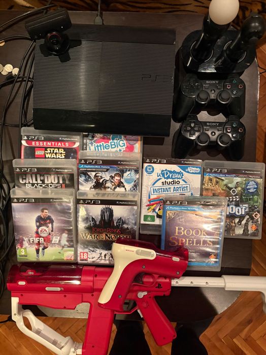 PS3 Slim + аксесоари