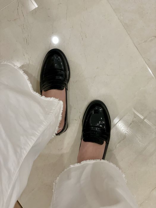 Loafers din piele naturala de lac