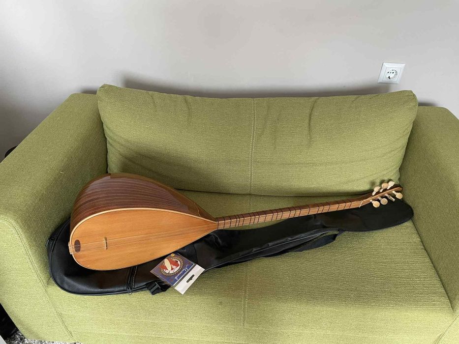 Саз професионален дълъг  сап нов с микрофон