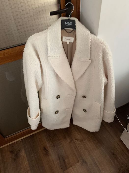 Coat Marks and Spencer si Geaca piele Superdry marimea M