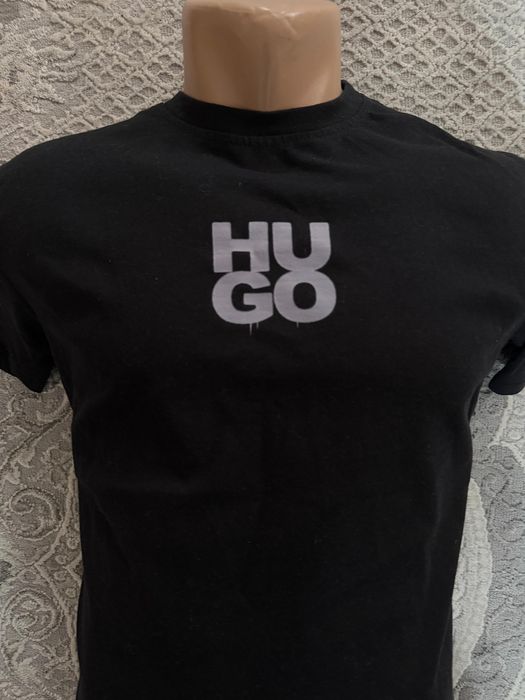 tricou hugo S negru