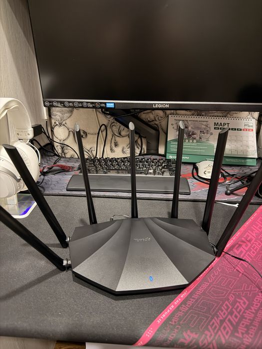 WiFi роутер Tenda AC23 Ethernet 7 Антенн 2.4 ГГц & 5 ГГц