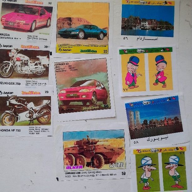 Вкладыши кунг фу,.бомбибом,байкан,длнальд дак.