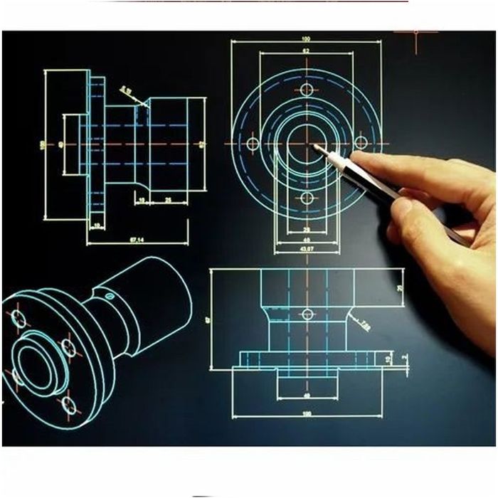 Изработка на машиностроителни чертежи в AutoCAD