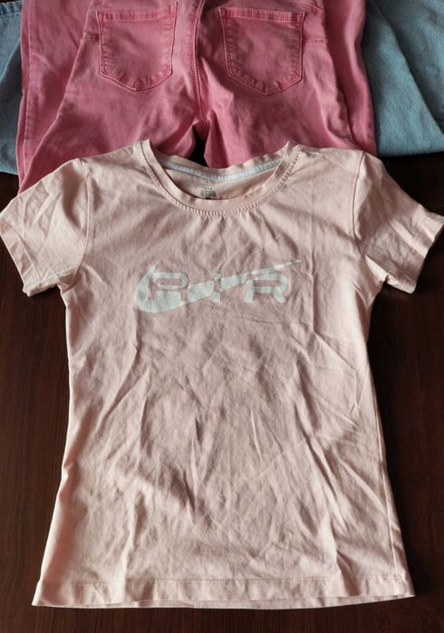 сет Дънки за момиче + подарък тениска Nike