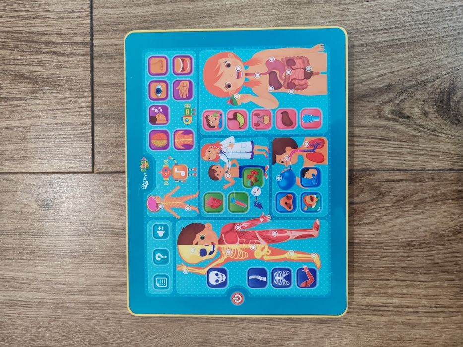 Образователен детски таблет – Човешкото тяло (интерактивна играчка)