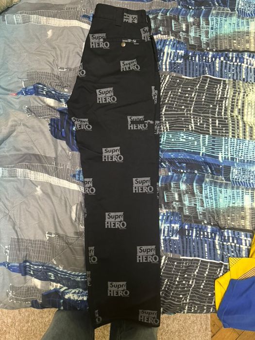 Брюки Supreme черные