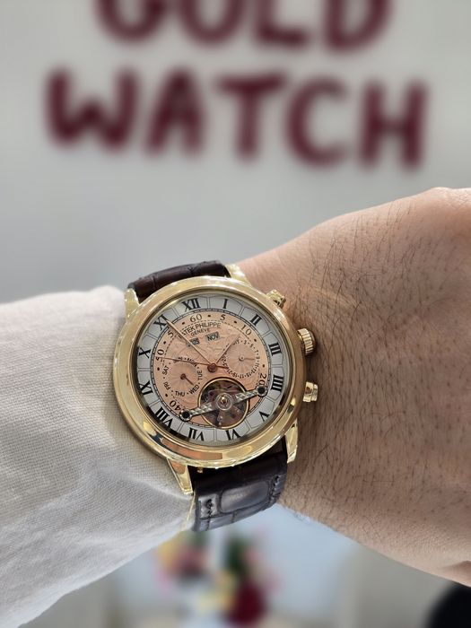Строгие и стильные Патек Филип.
Золото 585 пробы.