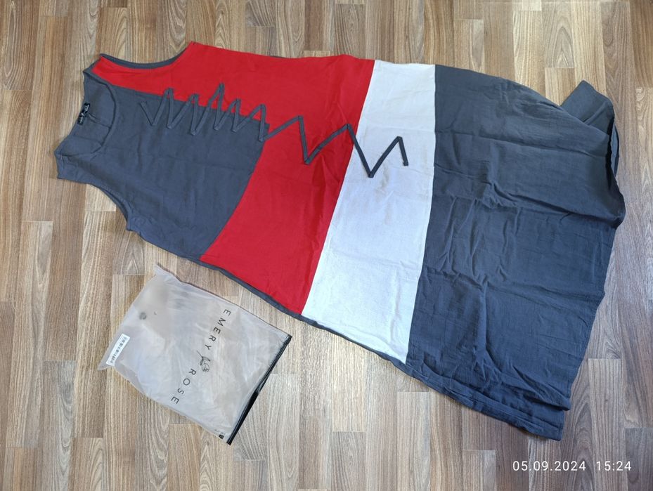 Платье новое стиль Бохо размер L, в сером цвете