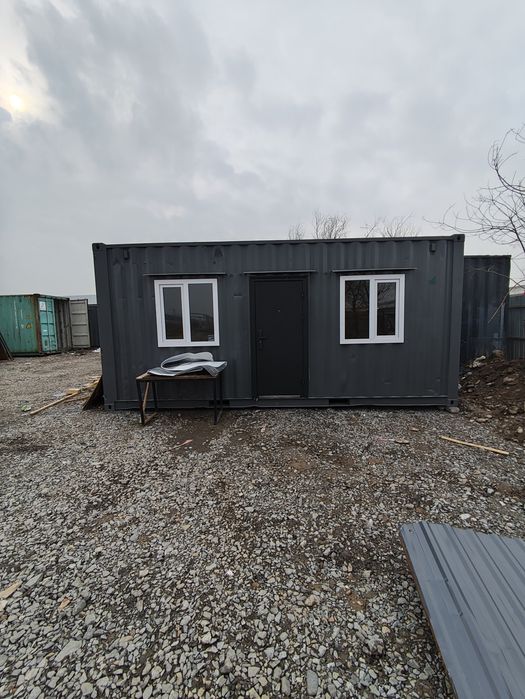 Kоntenirlardan Kuchma Ofes Magazin Контейнер Офес Магазин Санузел