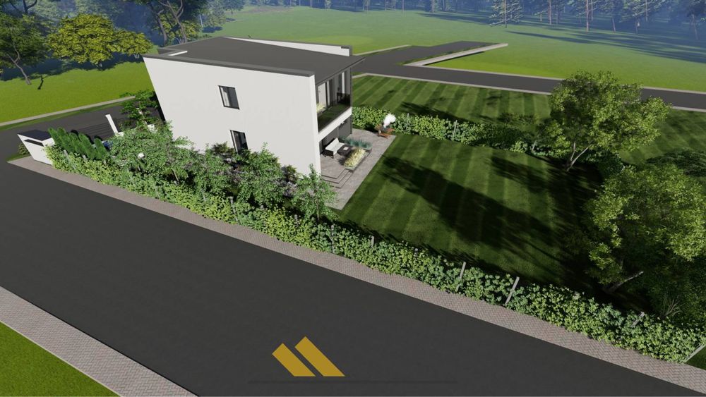 Casa moderna Sanmartin-640 mp teren