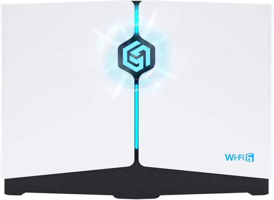 Gaming WLAN Router - as a Gaming Accelerator with 3 Months GearUP VIP Boost - WiFi 6, Dual-Band 5GHz 2.4GHz, 2402 Mbps - for PS5 Xbox Steam Deck PC