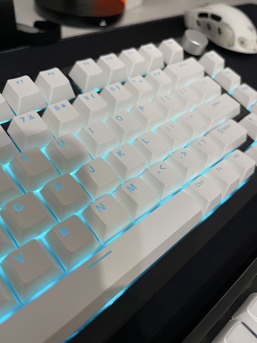 Белые PBT кейкапы 138шт