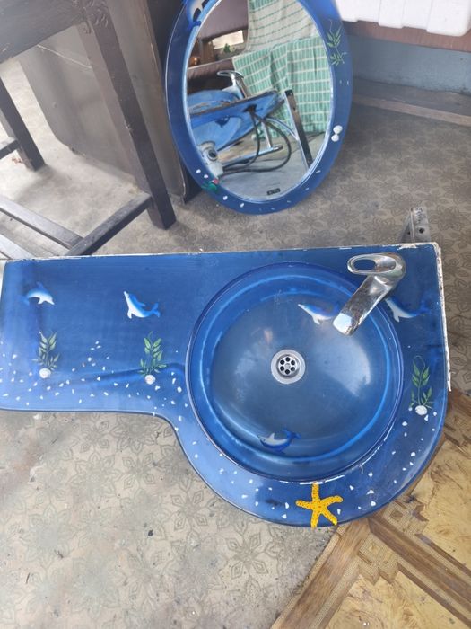 Мойка с зеркалом