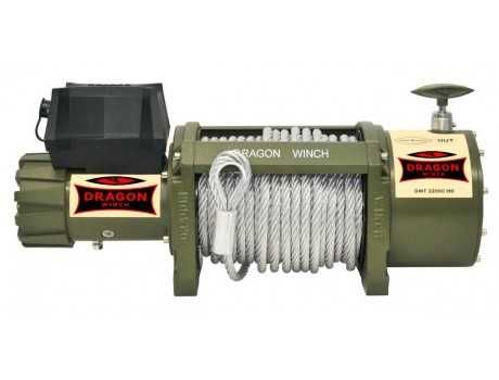 troliu profesional DRAGON WINCH DWT 22000 lbs (trage 9979 kg) la 24 V