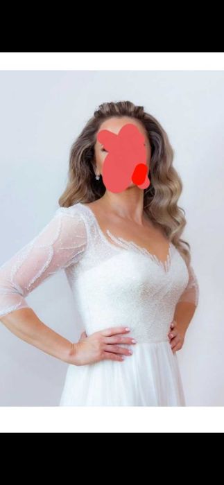 Rochie de mireasa(matase naturala-Maya fashion)