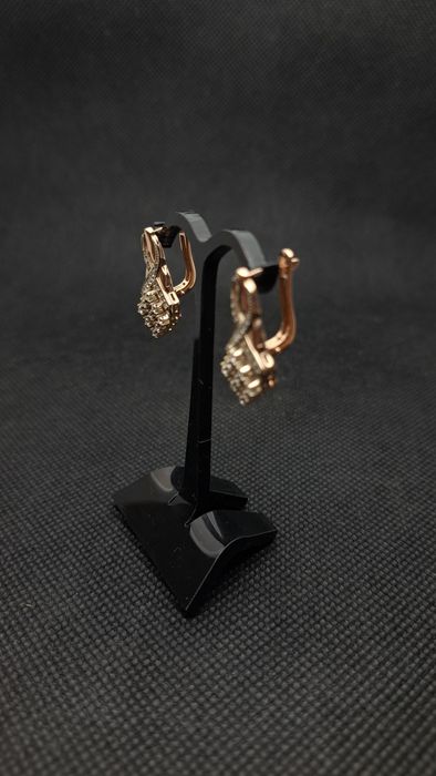 Серьги золотые Россия. 585 пробы.