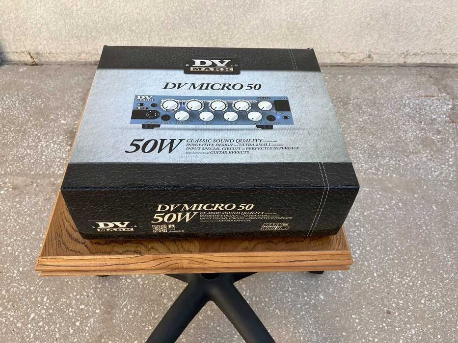 Гитарный усилитель DV Mark Micro 50 - голова